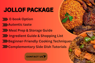 teach you how to cook nutritional jollof rice