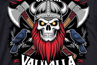 design esport mascot skeleton volleyball logo with unlimited revision