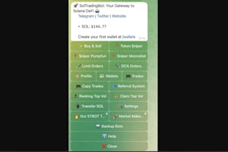make telegram trading bot, telegram crypto bot, trading bot, solana trading bot