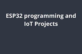 do arduino and esp32 program, pcb design,iot and electronic engineering project