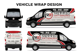 create vehicle wrap design, van wrap design, truck wrap design, vehicle wrap