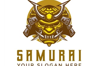 design exclusive samurai logo