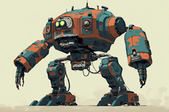 make warhammer illustration of you