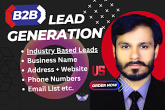 generate targeted b2b leads for your business, email list