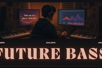 make a super unique future bass track exclusively for you