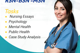 write capella, walden, and chamberlain bsn, msn, dnp nursing and public health