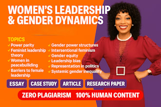 do girl power, gender equity, assigned and womens leadership in global systems