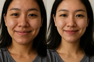 professionally retouch your photos to enhance your natural and photogenic beauty