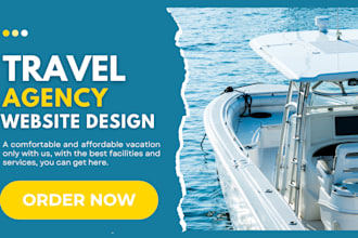 design travel agency website hotel booking ota listing with bokun tour website