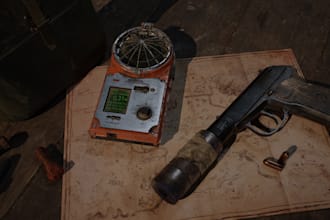 create hard surface 3d game assets with uv and  pbr textures