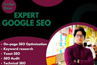 do on page SEO and also keyword research for niche