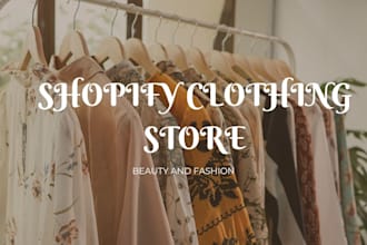 build shopify clothing store shopify fashion store shopify dropshipping store
