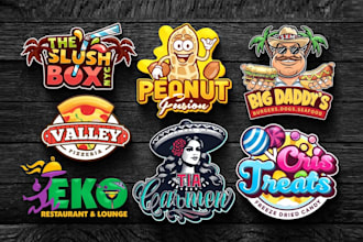design restaurant food truck trailer wrap bakery mexican logo for your business