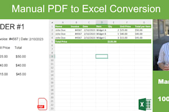 convert word to excel and pdf to excel