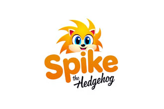 design outstanding sun spike mascot logo with unlimited revision