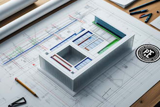 do architectural and structural drawing mep plan and pe stamp for city approval