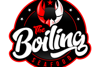 design modern restaurant,fast food,seafood logo