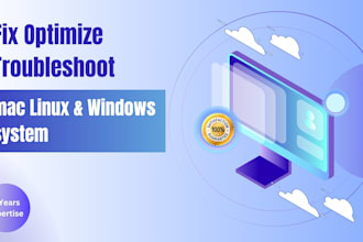 fix, optimise and troubleshoot mac, windows and linux system