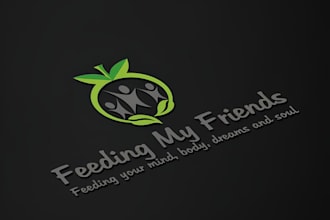 design a modern nonprofit foundation and community brand logo