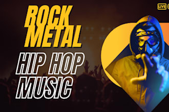 pitch your rock metal, hip hop music promotion to 900 active playlist curators