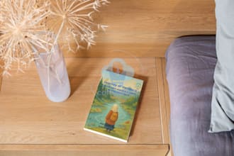 design your book cover using canva pro