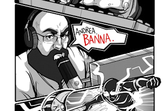 draw a comic page