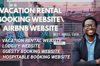 vacation rental short term rental website hotel direct booking lodgify airbnb