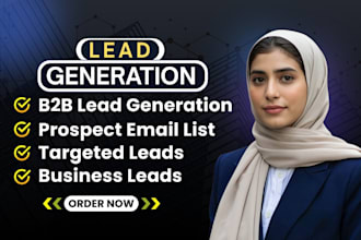 build targeted b2b email lists with verified business leads