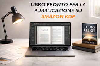 libro pronto per la pubblicazione su amazon KDP