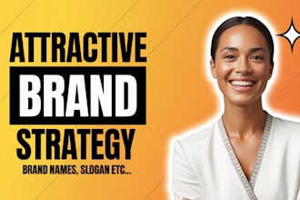 develop unique strategic creative brand business product name for your brand