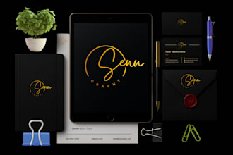 design custom, modern, lettermark and professional logo design in 24hrs