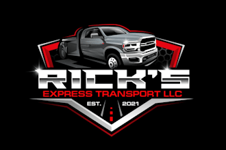 create high quality and beautiful transport logo design