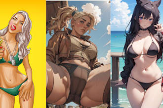 design high quality nsfw ai art for you