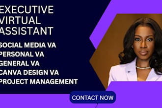admin executive virtual assistant canva virtual assistant social media manager