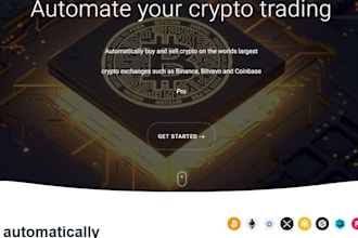 develop custom crypto trading bot arbitrage, grid, dca and scalping
