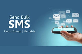 create SMS gateway app using twilio, nexmo, or any SMS API provider