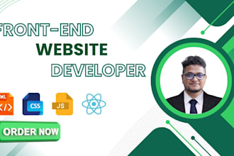 be your expert frontend developer for responsive web design