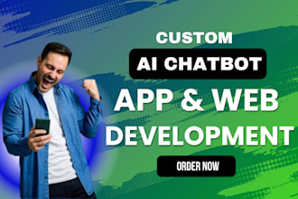 develop chatgpt ai mobile app or websites ai saas apps ai software ai chatbot