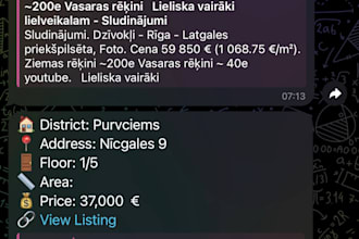 create telegram bot in dotnet