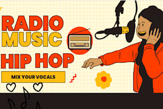 produce custom radio ready hip hop beats and mix your vocals