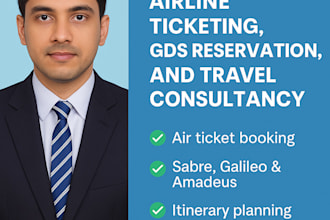 assist with airline ticketing with gds sabre