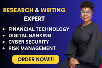 help on financial technology, digital banking, cybersecurity and risk management