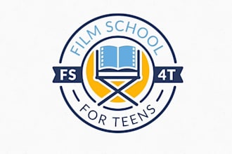 make a unique and attractive book publisher logo design