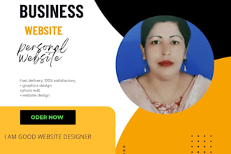 do wordpress responsive personal and business website
