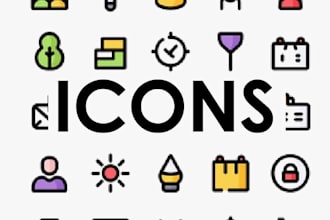 do icon design for your game or any needs