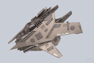 do a aircraft, and drone design, fpv, vtol, jet, optimized 3d cad model of uav