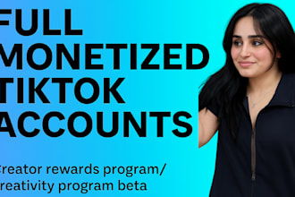 grow and optimize your tiktok account organically for tiktok monetization 100