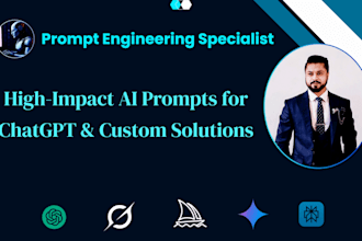 create high impact ai prompts for chatgpt and custom solutions