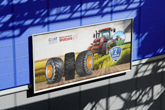 design billboard, yard sign, signage, signboard, or banner ads