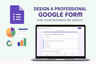 professionally design your google form for data collection or surveys